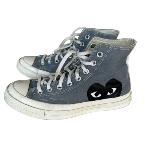 Converse Shoes - Comme des Garcons Play x Converse Chuck Taylor Sneakers Men Size 7 Women Size 9